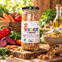 Organik Sebzeli Boncuk Makarna 280g