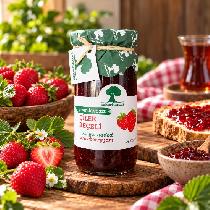 Şeker İlavesiz Çilek Reçeli 300g