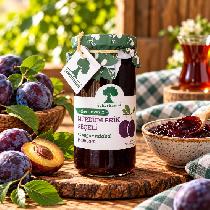 Şeker İlavesiz Mürdüm Eriği Reçeli 300g