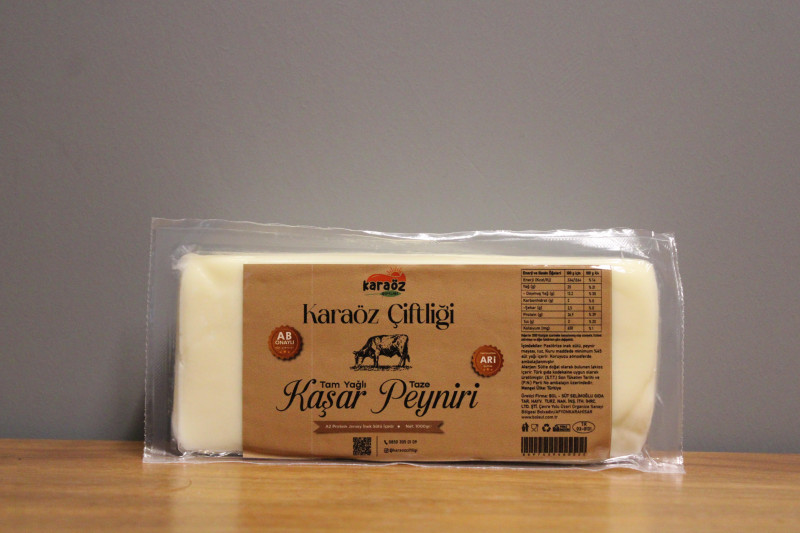 Tam Yağlı Taze Kaşar Peyniri 1000g